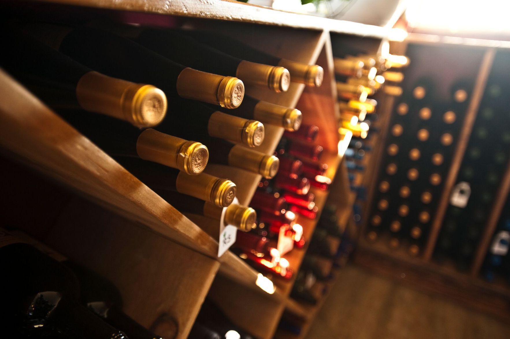 Yellowstone Cellars horizontal bottles